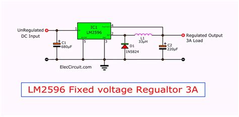 Lm Dc Dc Buck Converter Circuit Diagram How To Apply Dc To Dc Step Down Buck Regulators