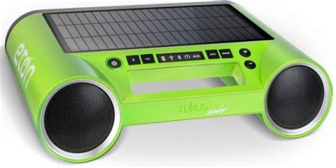 Eton Rukus Solar Bluetooth Sound System With Solar Panel