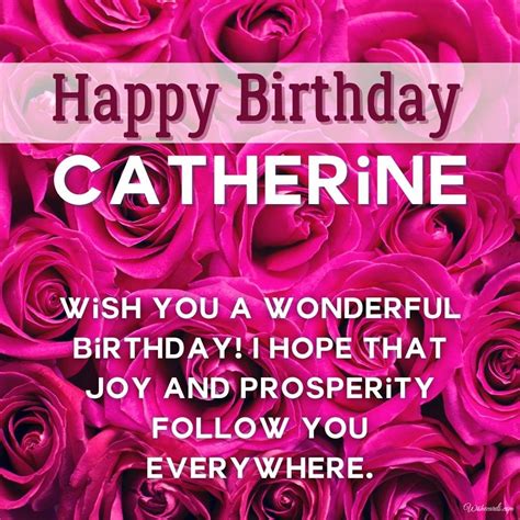 Happy Birthday Catherine Images And Funny Cards