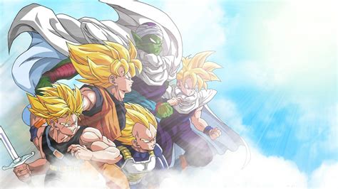 Dragon Ball Z Son Goku Piccolo Gohan Vegeta Trunks Character Wallpapers Hd Desktop And