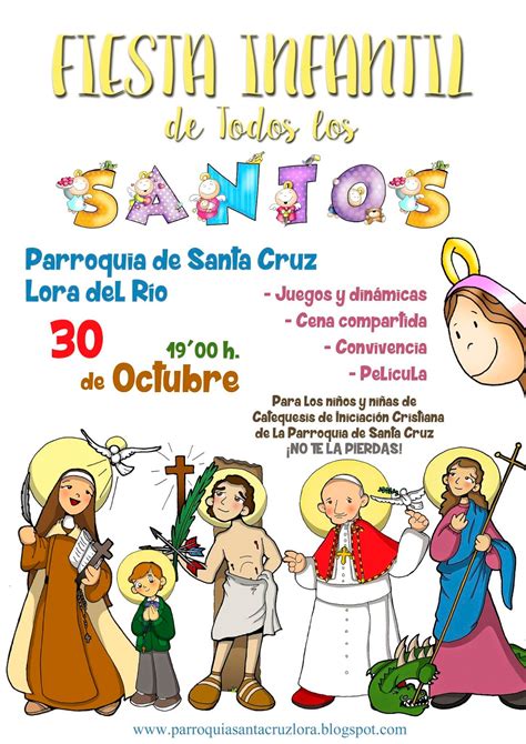 Parroquia De Santa Cruz Fiesta Infantil De Todos Los Santos