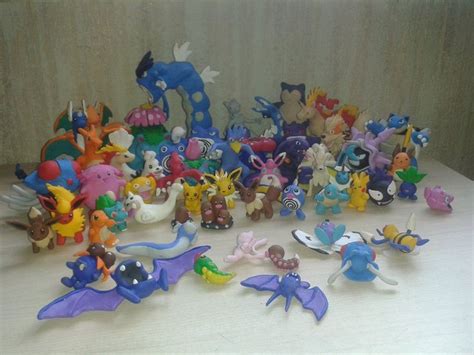 Polymer Clay Pokemon My Collection Of Pokemon Polymer Clay Of 1g By