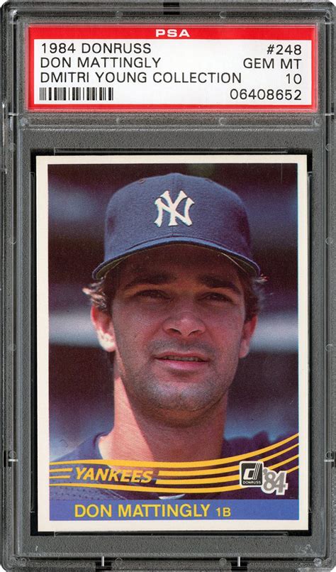 The don mattingly cards identified below represent some of the best options available to collectors. 1984 Donruss Don Mattingly | PSA CardFacts™