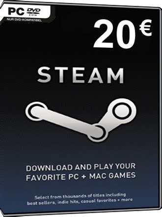 All of this born from a deeply rooted love for games, utmost care about customers, and a belief that you should own the things you buy. Buy Steam Game Card 20 EUR, 20¤ Credit - MMOGA