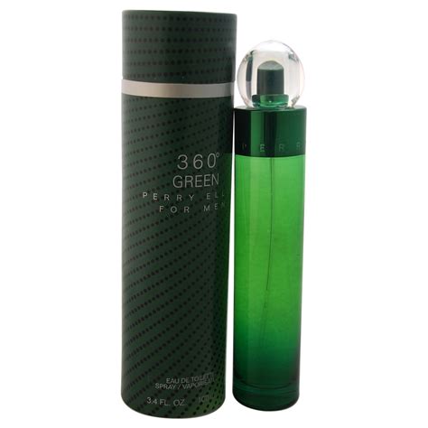 360 Green 360 Green By Perry Ellis For Men 34 Oz Edt Spray