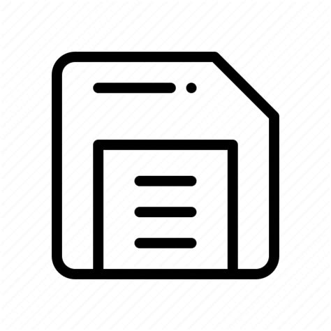 Document File Files Format Save Icon