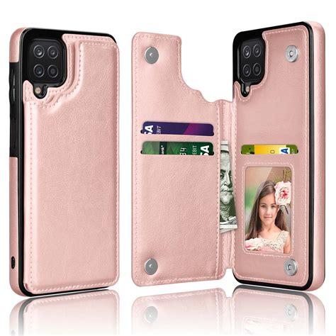 Takfox Leather Case For Galaxy A12samsung A12 Phone Caseluxury Pu