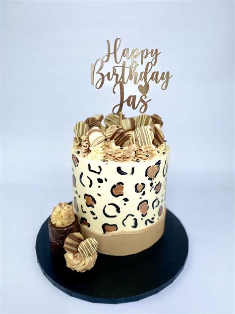 Leopard Print Cake Animal Print Cake Leopard Print Cake Pretty