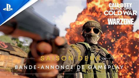 Call Of Duty Black Ops Cold War And Warzone Bande Annonce De Gameplay