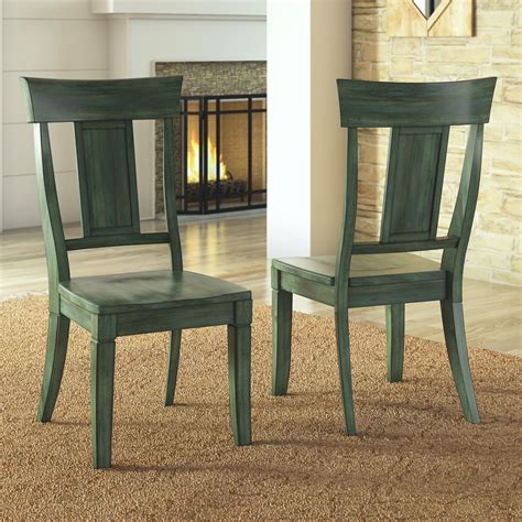 The rubber wood and neutral linen of the upholstered dining chairs create a fresh and luxurious charm in your dining environment. Weston Home Farmhouse Wood Dining Chair with Panel Back ...