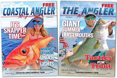 July Issue Coastal Angler And The Angler Magazine