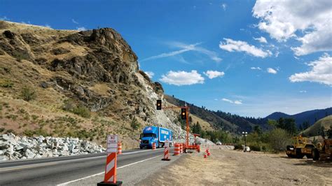 Update Drilling To Begin Today On Us 95 Rockslide Near Riggins East