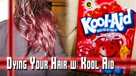 Dying Your Hair With Kool Aid Youtube