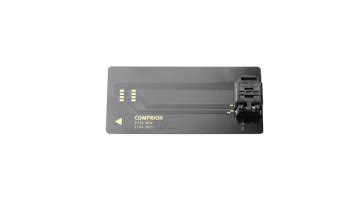 It is bundled with a esim card from ibasis preloaded with 10 mb. 128K/J LTE Test (U)SIM - MFF2 - M2M UICC