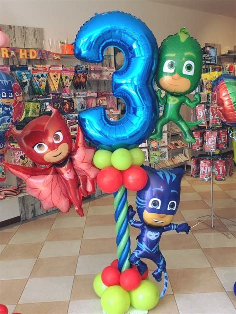 Pin By Xl Party On Xl Party Pj Mask Party Decorations Pj Masks