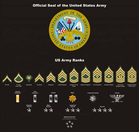 Military Patches And Seals Vectored Military Army Ranks Army
