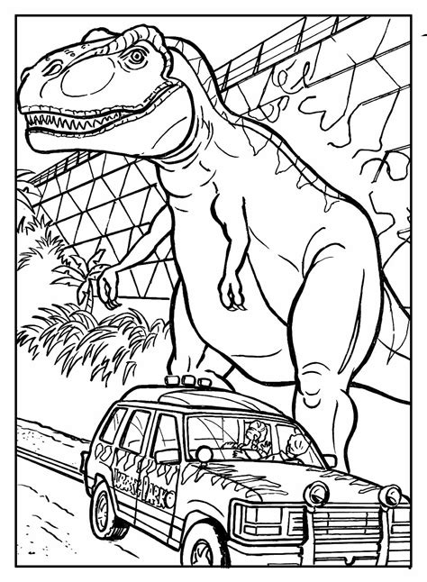 Desenhos De Jurassic Park Para Colorir E Imprimir Colorironline Com