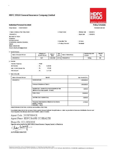 The facts about additional insured vs. Hdfc Ergo Policy | Debits And Credits | Credit Card