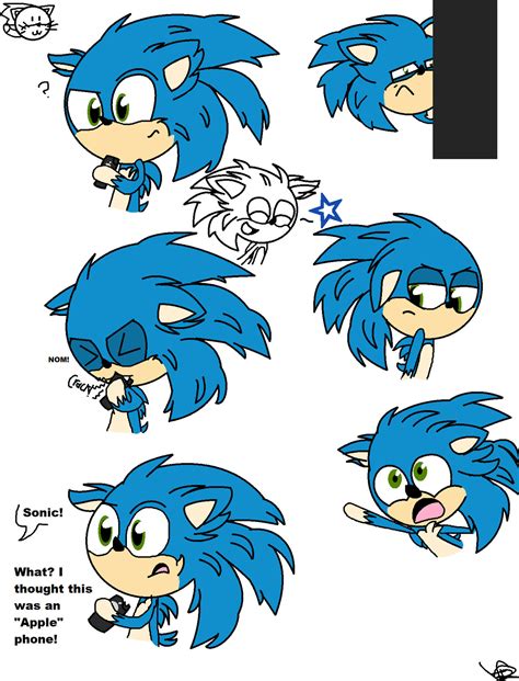 Sonic Movie Sonic Doodles By Sonictwi22 On Deviantart