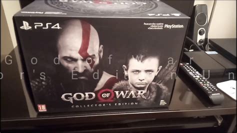God Of War Collectors Edition Unboxing Youtube