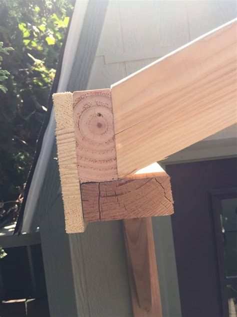 One story high, depending on the pitch of the roof. How to Build a Gable Roof over a Front Door - Joyful ...