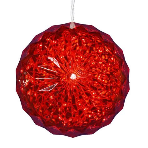 Christmas Central Lighted Sphere Ball Outdoor Christmas Decoration With