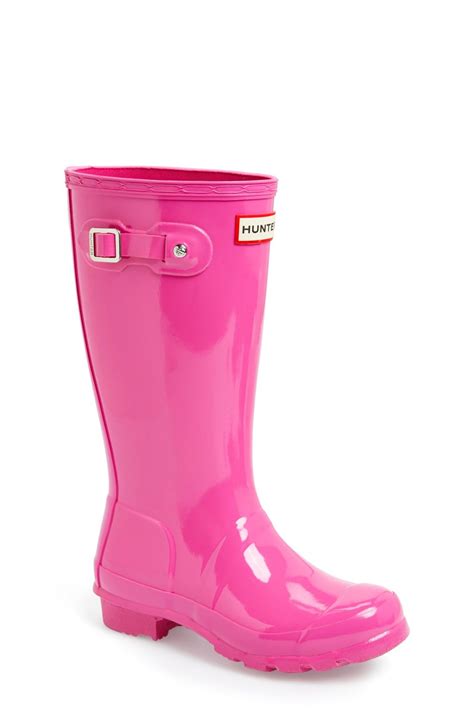 Original Gloss Rain Boot Nordstrom Pink Hunter Boots Pink Rain
