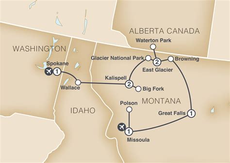 Montana And Glacier National Park Mayflower Cruises And Tours