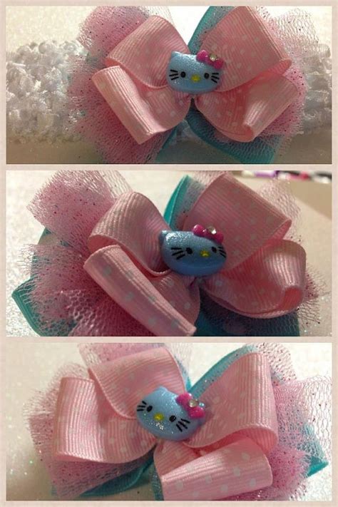 Hello Kitty Hairbow By Hellokourtneybows On Etsy 800 Hello Kourtney Bows On Facebook Hair