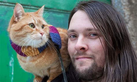 James Bowen And Bob The Cat He S Named After The Killer In Twin Peaks Books The Guardian