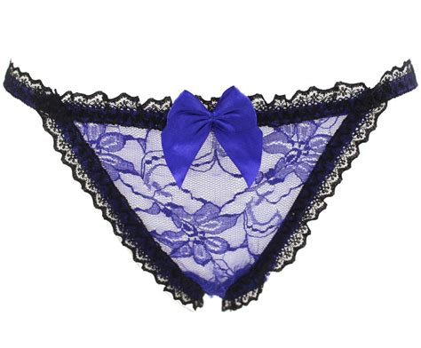 Womens Sexy Lace V String Briefs Panties Thongs G String Lingerie Underwear Ebay