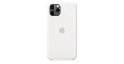 Iphone 11 Pro Silicone Case White Education Apple Ca