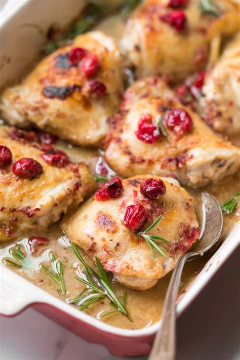 Cranberry Rosemary One Pan Chicken Kitchen Pad