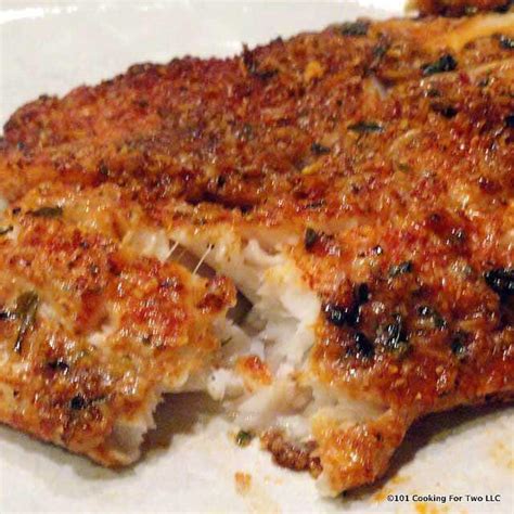 Easy Oven Baked Parmesan Crusted Tilapia 101 Cooking For Two