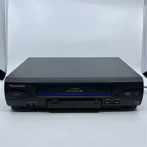 PANASONIC BLUE LINE PV V4022 A 4 Head Omnivision VCR VHS Player
