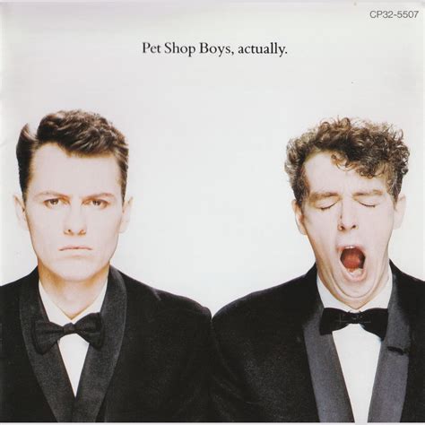 Actually (CD1) - Pet Shop Boys mp3 buy, full tracklist