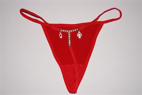 Queen Of Spades Hotwife Sexy Thong Underwear Bbc Cuckold Slut Fetish Red Ebay