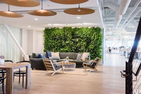 Modern Office Design With Healthy Natural Ideas That