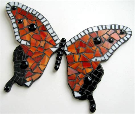 Pin On Mosaic Art And Craft Butterflies