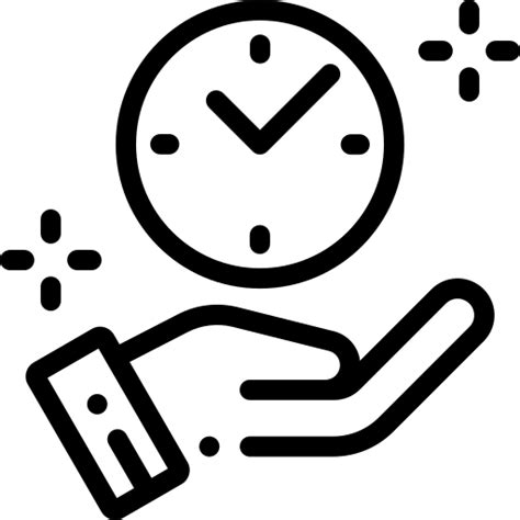 Save Time Detailed Rounded Lineal Icon