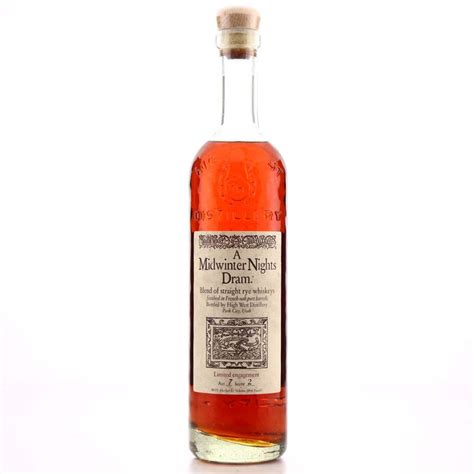 Buy High West A Midwinter Nights Dram Rye Whiskey 750ml Online From