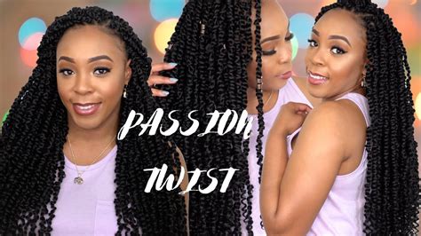 Pre Looped Crochet Using Sensationnel Lulutress Synthetic Braid Passion Twist Wigtypes
