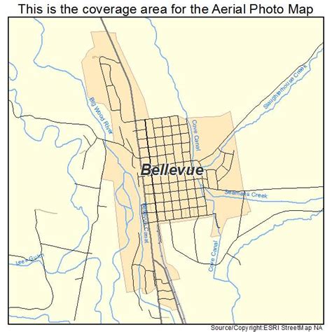 Aerial Photography Map Of Bellevue Id Idaho