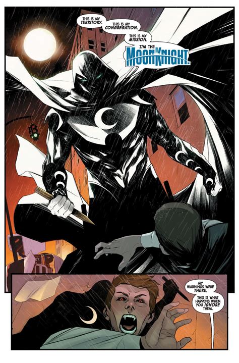 News Watch First Look At Marvels Moon Knight 1 Comic Watch
