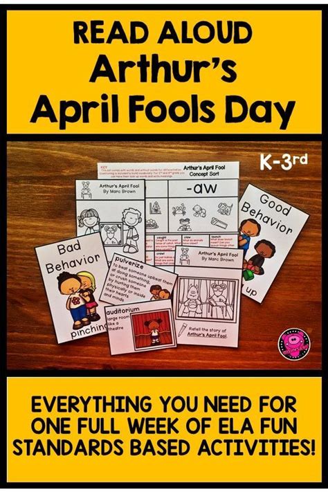 April Fools Day Activities April Reading Comprehension Activities