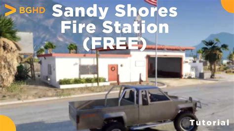 Sandy Shores Fire Station Free Fivem Resource Youtube