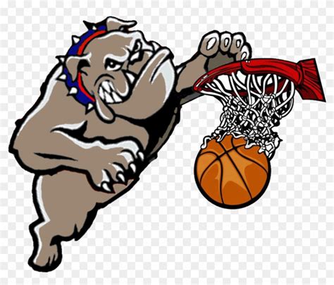 Download High Quality Basketball Clipart Black And White Bulldog