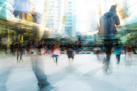 People Walking In Motion Blur In The City 3001021 Stock Photo At Vecteezy