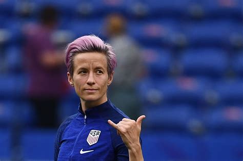 In the tweet, which is still up, megan wrote u look asian with those closed eyes! megan was responding to a tweet which has since been deleted, but the response has caused plenty of controversy, especially in light of megan's public advocacy. Megan Rapinoe to critics: I am 'very deeply American'