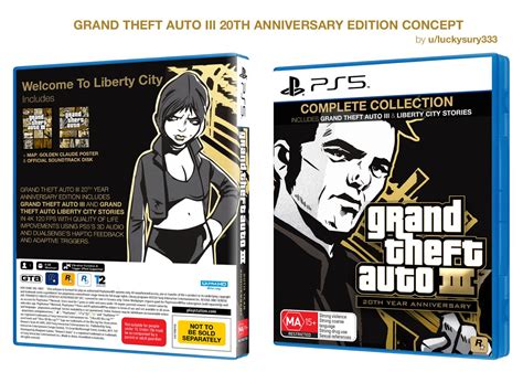 Grand Theft Auto Iii 20th Anniversary Complete Collection Concept Link